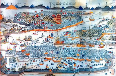 武汉最早地图现身 绘制于清光绪二年(图)