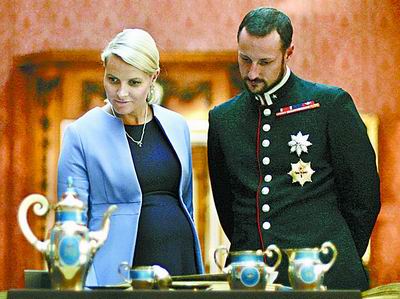 挪威王室成员访英