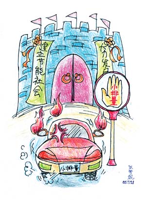 关于鼓励发展节能环保型小排量汽车的意见高清图片