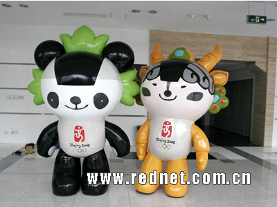 2006动漫卡通春晚的卡通明星——2008 北京奥运会的奥运吉祥物"福娃"