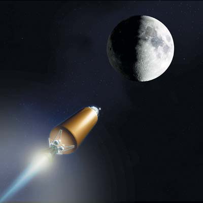 火箭撞击+火箭助推段撞向月球南部洼地