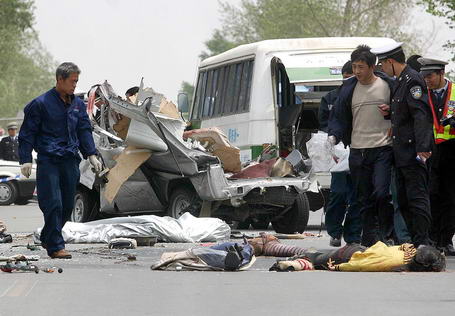 吉林省一起车祸造成6人死亡