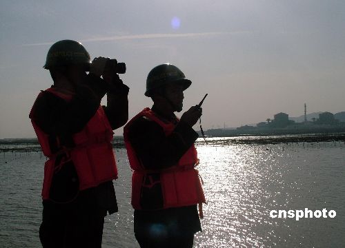 连云港高公岛边防派出所加强田湾核电站外围管