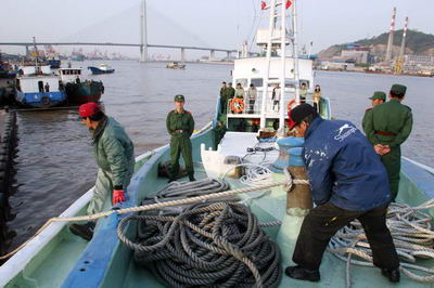 浙江边防成功查获一起境内外勾结偷渡案