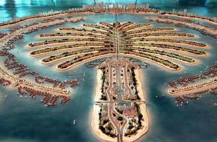 迪拜140亿美元打造世界最大人工岛(组图)