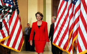 佩洛西将成为美国历史上首位众议院女议长(组