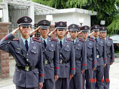 【附图】1000名甘肃保安将执勤北京奥运