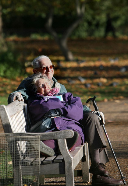英国65岁人口预期寿命大幅增长(图)