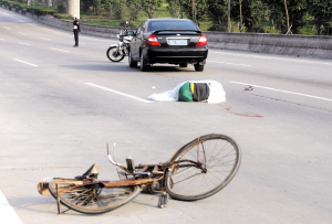 禁摩后单车族骤增导致伤亡事故频发