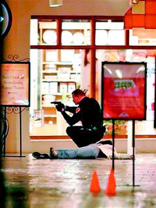 美盐湖城购物中心发生枪击案