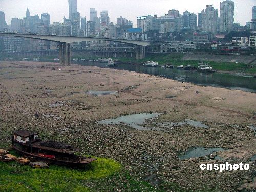 长江流域首次实施跨省调水缓解重庆民众饮水难题