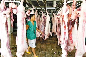肉联厂批发商结盟垄断市场