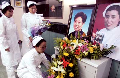医院殉职护士王晶:她曾护理该院首位非典