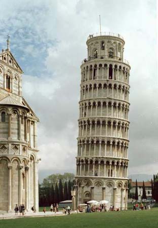 图文:世界文化遗产--意大利比萨斜塔