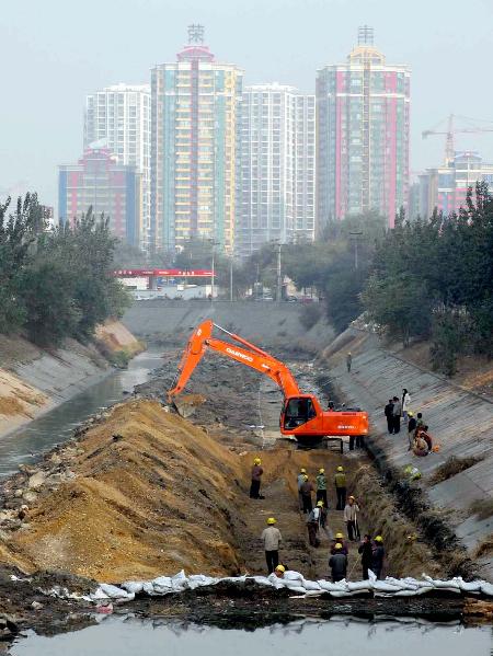 图文〔社会广角(1)北京治理凉水河