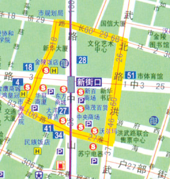 南京市测绘勘察研究院推出的新版南京市城区