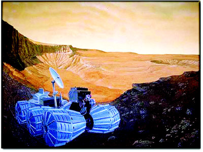 俄罗斯密拟2015年送人上火星(组图)