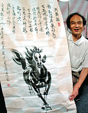 “天马”欲赠杨利伟(图)