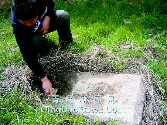 断碑讲述渔民抗税故事 红岛近日发现5块石碑(