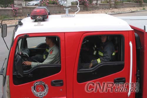 青岛消防车在山东率先安装上视频监控系统