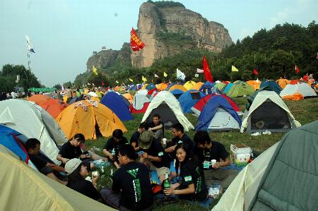 图文:户外游侠聚会鹰潭龙虎山(2)