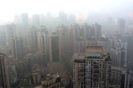图文:重庆主城区空气连续多日轻度污染