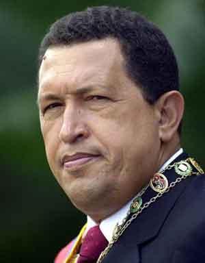 委内瑞拉前总统查韦斯已被转移至一海军基地(