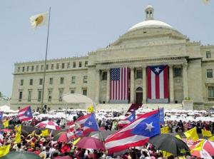 波多黎各获美自由联邦地位50周年 庆贺与示威