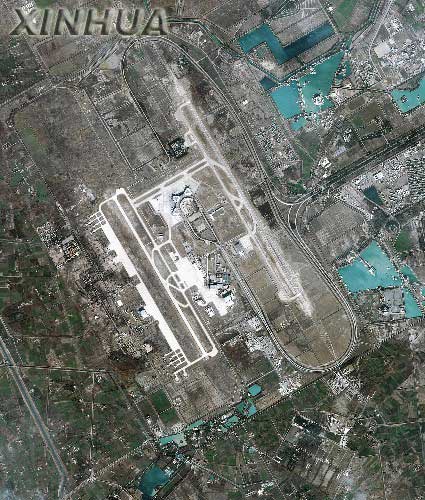 组图:巴格达国际机场卫星照片