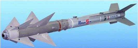 拉菲尔公司发展"怪蛇"-5空空导弹(图)