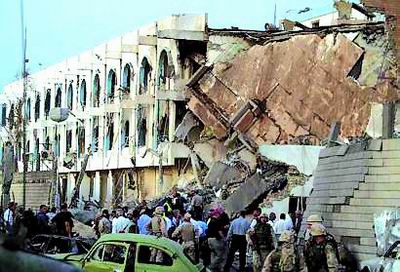 汽车炸弹在驻伊办事处爆炸 联合国特别代表魂断巴格达(图)
