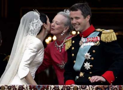 丹麦王储与澳洲美女新婚