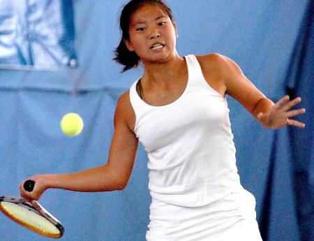 图文:-中国选手会师乌兰浩特国际女子网球挑战