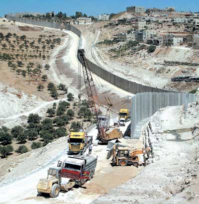联大要求以色列拆除隔离墙 以色列宣称将继续