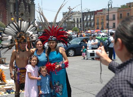 十个小印第安人_墨西哥印第安人人口