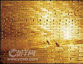 全球最大黄金宝库揭秘 入口机关90多吨重(组图)