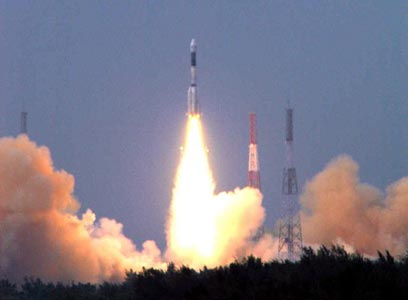 图文：印度航天局发射首枚教育用途卫星
