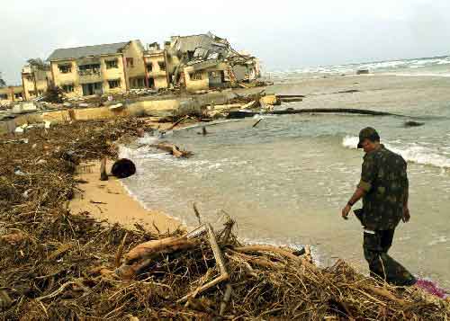 印度洋地震海啸:各地灾情 (组图)