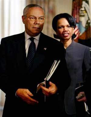 赖斯正式成为美国历史上首位黑人女国务卿(图)