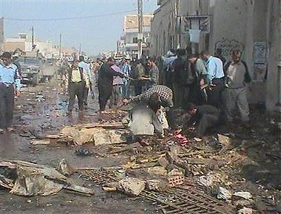 扎卡维宣称对造成125人死亡的伊拉克爆炸案负责