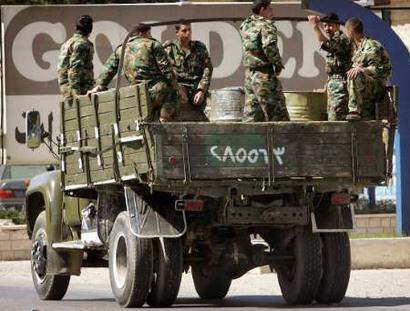 叙利亚首次表示5月前撤出所有驻黎巴嫩军队