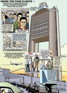 美国出版漫画讲述911恐怖袭击事件(图)