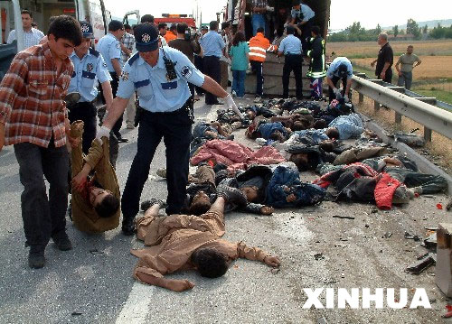 土耳其发生重大交通事故