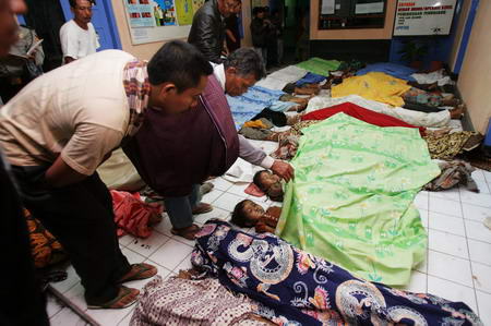 印尼地震引发海啸死亡人数升至531人