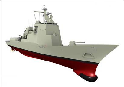 澳公布新型防空驱逐舰设计方案 已拨3.5亿美元