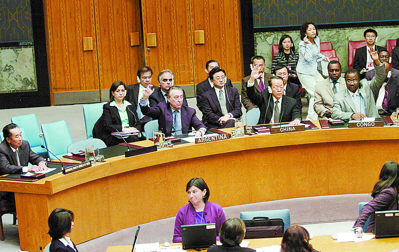 安理会通过制裁朝鲜决议