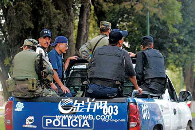 墨西哥毒贩斩首成风 威胁警员恐吓媒体