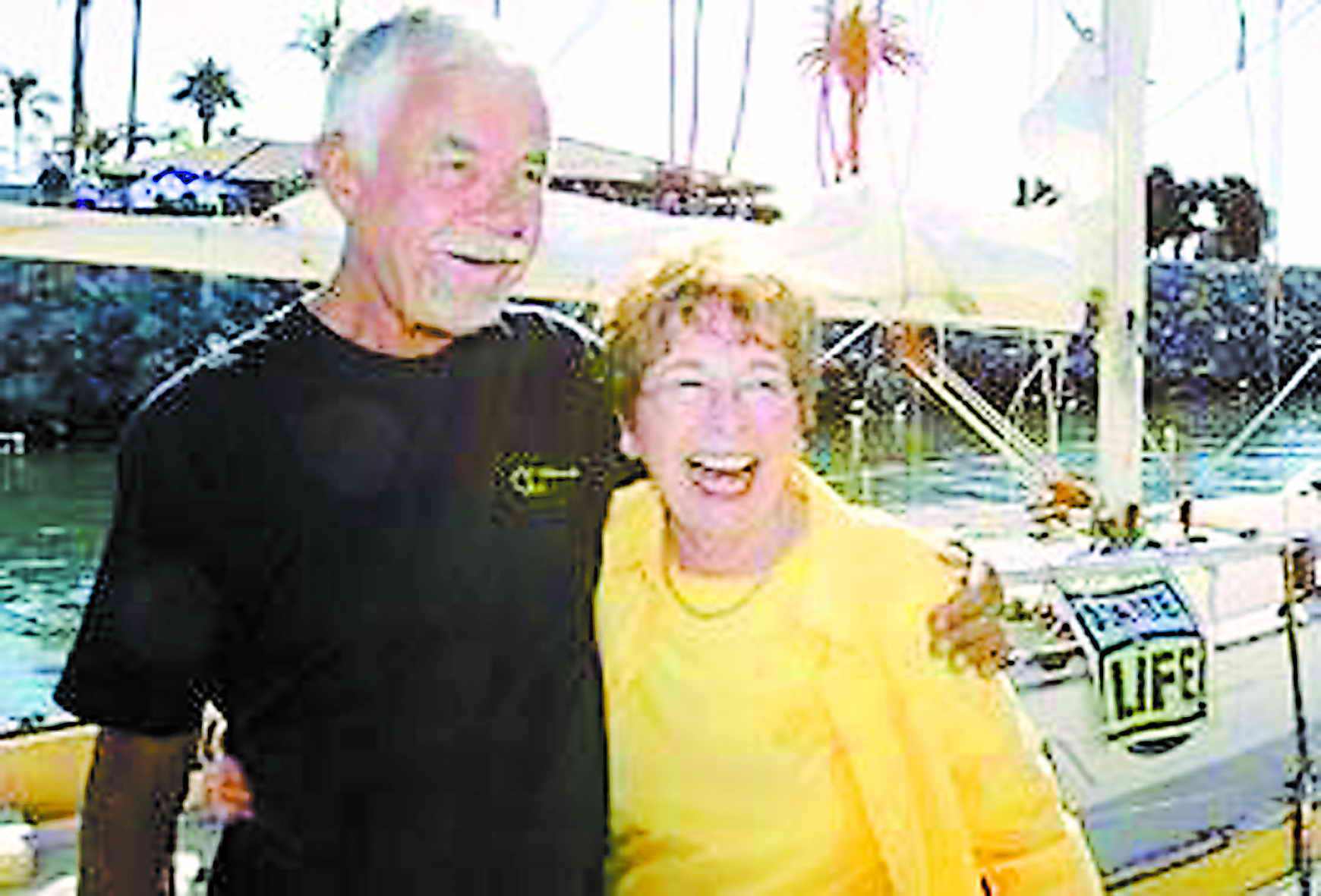 美71岁换心人驾帆船环游世界