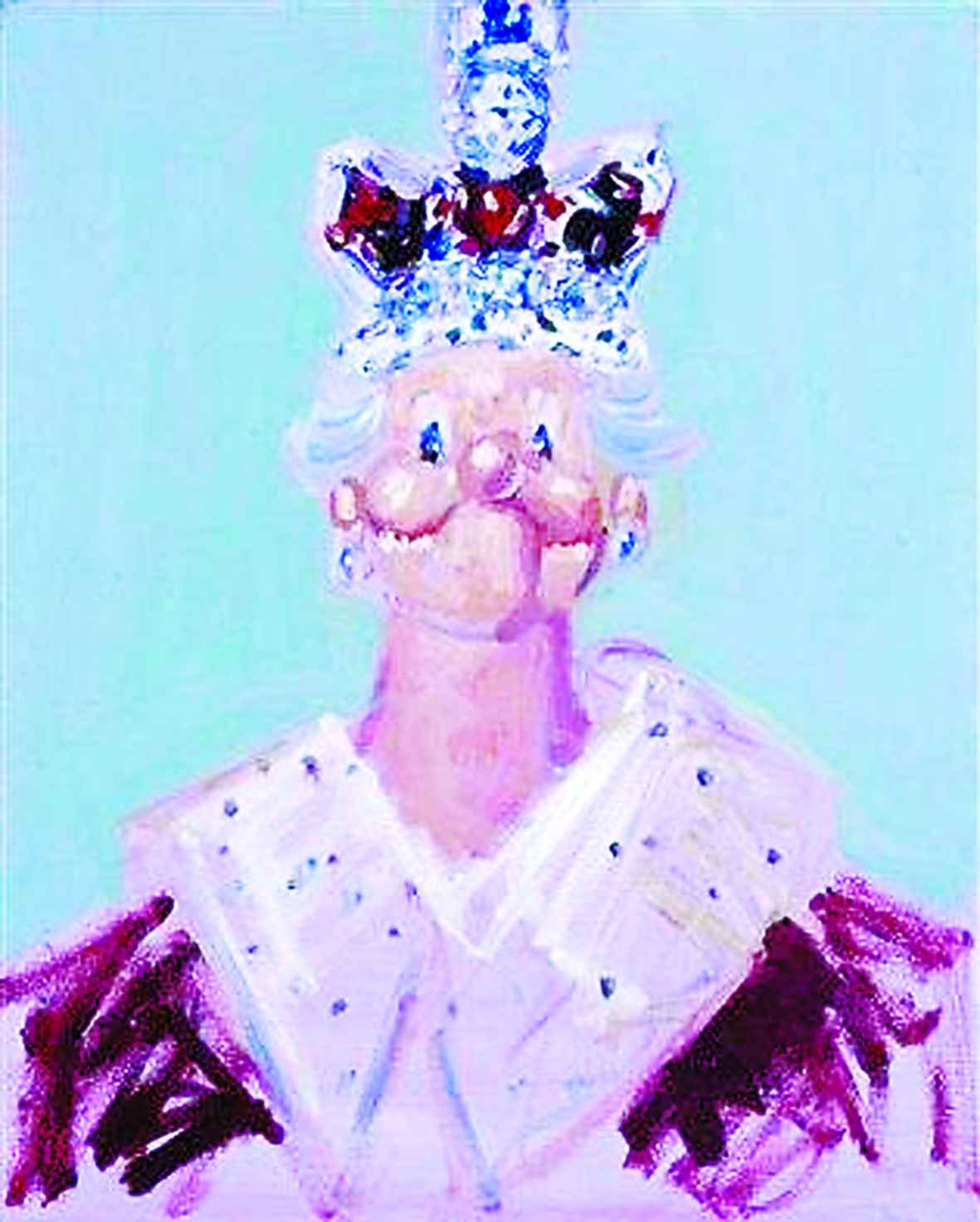 英国女王被恶搞变身无牙玩偶