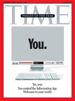 互联网使用者当选《时代》周刊年度人物(图)